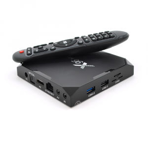 Медіа приставка X96-Max Plus6 4 / 32G Smart TV Box (Android 9.0, ОЗУ 4 Гб, 32Гб вбудованої пам'яті, 4-х ядерний процесор Amlogic 905 (2,0 ГГц)