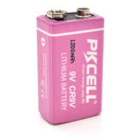 Батарейка літій-оксид-магнієва PKCELL LiMno2, CR9V 1200mAh 3.6V, OEM Q36/144 Код: 328953-09