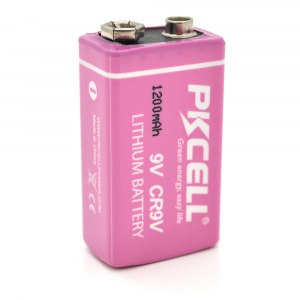 Батарейка литий-оксид-магниевая PKCELL LiMno2, CR9V 1200mAh 3.6V, OEM Q36/144