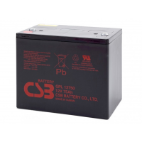 Аккумуляторная батарея CSB GPL12750, 12V 75Ah (261х168х215мм)