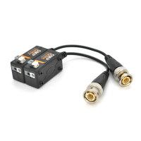 Пасивний приймач відеосигналу Ritar B-002 8MP AHD/CVI/TV/CVBS, 720P/960P/1080P, 3МР, 4МР, 5МР, 8МР під пружинні затискачі Код: 407893-09