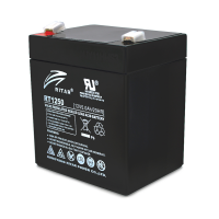 Аккумуляторная батарея AGM RITAR RT1250B, Black Case, 12V 5.0Ah ( 90 х70 х 101 (107) ), 1.42 kg Q10