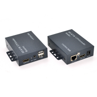 Одноканальный активный удлинитель HDMI сигнала по UTP кабелю. Дальность передачи: до 120метров, cat5e/cat6e 1080P/3D. Управление через USB