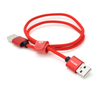 Кабель VEGGIEG UA-0.5, USB 2.0 AM/AM, 0.5m, Red Код: 367234-09