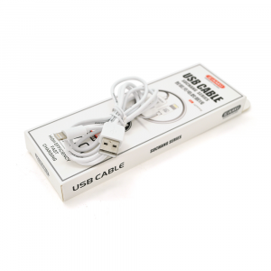 Кабель iKAKU KSC-060 SUCHANG charging data cable series for iphone, White, длина 1м, 2,4А, BOX Код: 412704-09