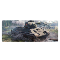 Килимок 300*700 тканинний World of Tanks-64, товщина 2 мм, OEM
