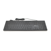 Клавиатура с подсветкой USB JEDEL K510, длина кабеля 170см, (Eng/Укр/Рус), (483х188х35 мм) Black, 104к, Q20 Код: 353984-09