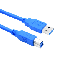 Кабель USB 3.0 AM/BM 1,5 м blue для периферії
