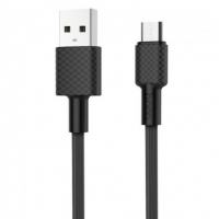 Кабель Hoco X29 Superior style, Micro-USB, 2A, Black, длина 1м, BOX