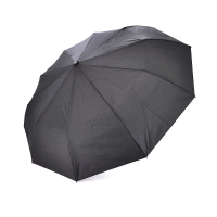 Парасолька чоловіча YT355 автоматична, D-106см, захист від сонця, UV (99%), захист від дощу, каркас - Al+Fe, Black