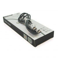Кабель iKAKU KSC-723 GAOFEI PD60W smart fast charging cable (Type-C to Type-C), Black, длина 1м, BOX