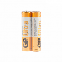 Батарейка GP Ultra 24AUEBC-2S2, щелочная AAA, 2 шт в вакуумной упаковке, цена за упаковку Код: 380354-09