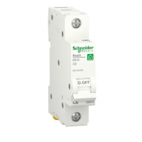 Автоматичний вимикач Schneider RESI9 6А, 1P, крива, 6кА Код: 412364-09