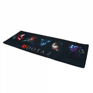 Коврик 300*800 тканевой DOTA2 "Heroes", толщина 2 мм, цвет Black, OEM Код: 380314-09