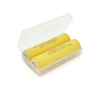 Акумулятор 18650 Li-Ion LG LGDBHE21865, 1600mAh, 20A, 4.2 / 3.6 / 2.5V, Yellow, PVC BOX, 2 шт. в упаковці, ціна за 1 шт