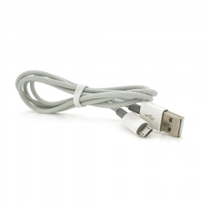 Кабель iKAKU KSC-723 GAOFEI smart charging cable for micro, Gray, длина 1м, 2.4A, BOX