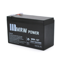 Аккумуляторная батарея Mervesan MRW-12/7L 12 V 7Ah ( 150 x 65 x 95 (100) ), 1.65 kg BLACK, Q8/672