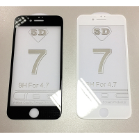 Стекло защитное 5D iPhone 6 Plus white Код: 359364-09