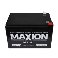 Аккумуляторная батарея MAXION AGM OT 12-12 12V 12Ah ( 151 х 98 х 100 ), Q4 Код: 389594-09