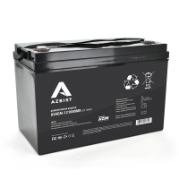 Аккумулятор AZBIST Super AGM ASAGM-121000M8, Black Case, 12V 100.0Ah ( 329 x 172 x 215 ),28,1kg Q1/36