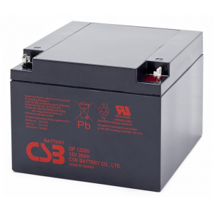 Аккумуляторная батарея CSB GP12260, 12V 26Ah (166 х175 х125 мм), Q2/72 (ВЬЕТНАМ)