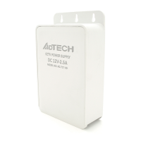 Імпульсний адаптер живлення ADtech 12В 2.5А (30Вт) Plastic Box IP63 Код: 352065-09