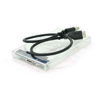 Карман ShuoLe U25E30, 2,5"прозрачный корпус,интерфейс USB3.0 SATA, transparent