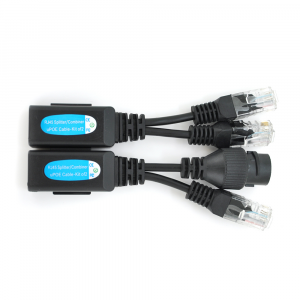 Splitter/Combiner RJ-45 POE Разветвитель сигнала 2 устройства по одному кабелю с поддержкой POE (Пара)
