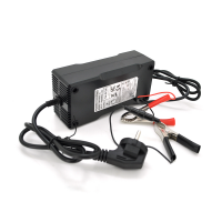 Зарядное устройство Merlion для аккумуляторов LiFePO4 48V(58,4V),16S,3A-144W + крокодилы, BOX Код: 329905-09