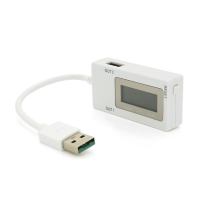 USB тестер Keweisi KWS-1705B напряжения (3-8V) и тока (0-3A), Black