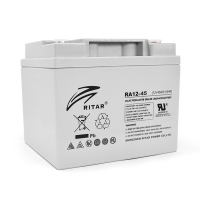 Акумуляторна батарея AGM RITAR RA12-45, Gray Case, 12V 45.0Ah (198 x 166 x169) Q1 Код: 402025-09