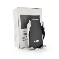Бездротовий зарядний пристрій для автомобіля PZX WX05, Black, Box Код: 330155-09