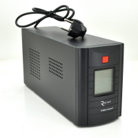 ИБП Ritar RTM800 (480W) Proxima-D, LCD, AVR, 2st, 2xSCHUKO socket, 1x12V9Ah, metal Case (325х100х150)- Q4