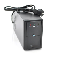 ИБП Ritar E-RTM850 (510W) ELF-L, LED, AVR, 2st, 2xSCHUKO socket, 1x12V9Ah, metal Case Q4 (370*130*210) 5,8кг (310*85*140)