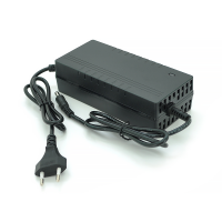 Зарядний пристрій для літієвих акумуляторів 36V2A (Max.:43,8V/2A), штекер 5.5*2.5, з індикацією, BOX Код: 412305-09