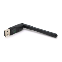 Беспроводной сетевой адаптер с антенной 10см Wi-Fi-USB LV/CL-UW07BT - 8723DU, 802.11bgn, 150MB, 2.4 GHz, WIN7/XP/Vista/2K/MAC/LINUX, Blister