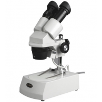 Микроскоп бинокулярный BAKKU BA-007, Увеличение 20Х-40Х с подсветкой, Внутр. БП 220В (340*285*150) 2,7 кг Код: 366936-09