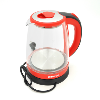 Електричний чайник BITEK BT-3110, з підсвічуванням, 2400W, 1.8L, Red Код: 404106-09
