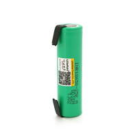 Акумулятор 18650 Li-Ion LiitoKala Lii-25R-N(Nickel), 2500mAh (2450-2650mAh), 3.7V (2.75-4.2V), Green, PVC BOX