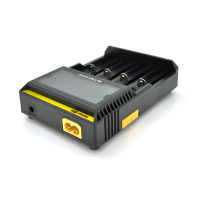 Зарядное устройство универсальное Nitecore Digicharger D4, 4 канала, LCD дисплей, поддерживает Li-ion, Ni-MH и Ni-Cd AA (R6), ААA (R03), AAAA, С (R14) Код: 328816-09
