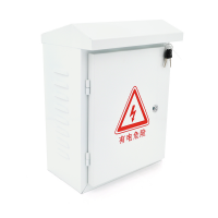 Навесной электрический шкаф PiPo PP-301, корпус белый металл, 300х190х400 мм (Ш*Г*В) Код: 398166-09