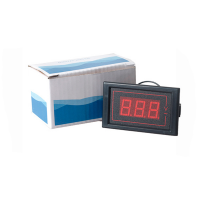 Цифровий вольтметр, діапазон вимірювань 60 -500V, Red, Box Код: 401066-09