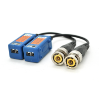 Пасивний приймач відеосигналу 5MP AHD / CVI / TV / CVBS, 720P / 960P / 1080P - 400/200 метрів, під зажим ціна за пару, Q100 Код: 352216-09