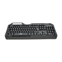 Клавіатура провідна з підсвічуванням RGB XO KB-01, USB, (Eng), Box Код: 353686-09