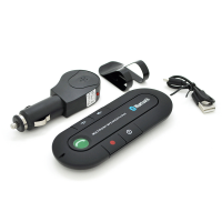 Bluetooth гарнітура для автомобіля LV-B08 Bluetooth 4.1, АЗУ, кабель micro-USB, утримувач, Box