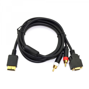 D-відео D-образний AV-кабель для Sony PlayStation PS2 / PS3 Код: 414386-09
