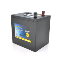 Аккумуляторная батарея Vipow LiFePO4 12,8V 200Ah со встроенной ВМS платой 100A (230*340*300)
