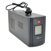 ИБП Ritar RTM1200 (720W) Proxima-D, LCD, AVR, 3st, 3xSCHUKO socket, 2x12V7.5Ah, metal Case (350х120х190)- Q2