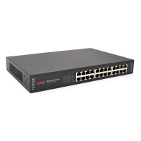 Коммутатор Gigabit Ethernet ONV-H3024 в металлическом корпусе, 24*1000Мб портов,330х204х44 мм