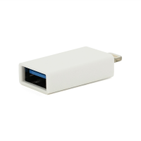Перехідник KIN KY-207 USB3.0(AF) OTG => Lighting(M), White, Box Код: 389506-09